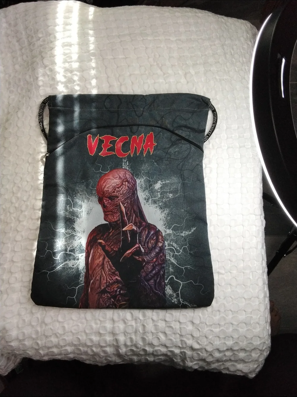 Vecna Stranger Things Universal Halloween Horror Nights 2023 Drawstring Backpack